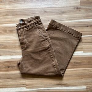 Everlane Women's Wide Leg Pants in Brown